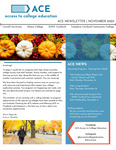 ACE Newsletter November 2020 by State University of New York at Cortland