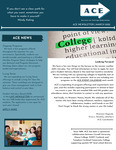 ACE Newsletter March 2022 by State University of New York at Cortland