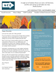 ACE Newsletter November 2022 by State University of New York at Cortland