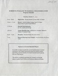 Robert Wallace Field Dedication Schedule by State University of New York College at Cortland