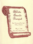 1988 Athletic Awards Banquet by State University of New York College at Cortland