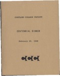 Centennial Dinner by State University of New York College at Cortland