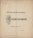 1874 Commencement Program