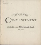 1878 Commencement Program by State University of New York College at Cortland