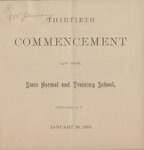 1885 Commencement Program by State University of New York College at Cortland