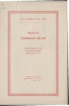 1921 Commencement Program by State University of New York College at Cortland