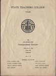 1944 Commencement Program by State University of New York College at Cortland