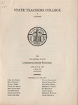 1945 Commencement Program