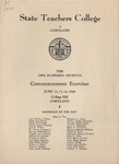 1948 Commencement Program by State University of New York College at Cortland