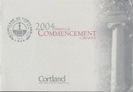 2004 Commencement Program by State University of New York College at Cortland