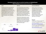 Showing students how to use the Functions on MyRedDragon by Mason Rowlands