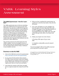 041 VARK - Learning Styles Assessment by Advisement and Transition Office
