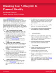 226 - 227 Branding You: A Blueprint to Personal Identity by Advisement and Transition Office