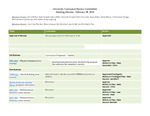 2024 February 28, University Curriculum Review Committee Meeting Minutes