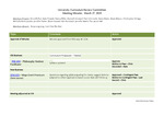 2024 March 27, University Curriculum Review Committee Meeting Minutes