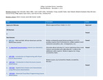 2021 November 3, College Curriculum Review Committee Meeting Minutes