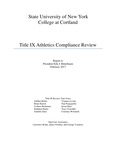 Title IX Athletics Compliance Review by State University of New York College at Cortland