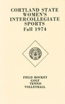 1974 Fall Sports Guide by State University of New York College at Cortland