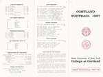 1967 Team Guide, Football by State University of New York College at Cortland