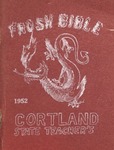 1952 'Frosh' Bible by State University of New York College at Cortland