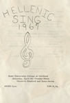 Hellenic Sing Program by State University of New York at Cortland