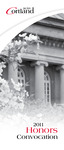 Honors Convocation, 2011 by State University of New York College at Cortland