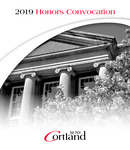 Honors Convocation, 2019 by State University of New York College at Cortland