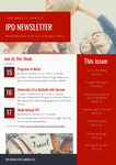 IPO Newsletter, March 15, 2021 by State University of New York College at Cortland