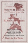 Inauguration Program from Dowd Fine Arts Center by State University of New York College at Cortland