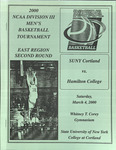 2000 NCAA Tournament Guide, Men's Basketball by State University of New York College at Cortland