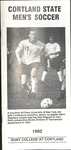 1992 Team Guide, Men's Soccer by State University of New York College at Cortland