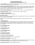 2007 January 30 Faculty Senate Minutes