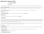 2010 February 2 Faculty Senate Minutes