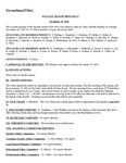 2011 November 29, Faculty Senate Minutes by State University of New York at Cortland