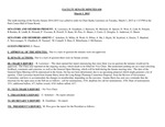 2015 March 3, Faculty Senate Minutes