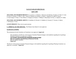 2015 April 7, Faculty Senate Minutes