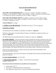 2015 May 5, Faculty Senate Minutes