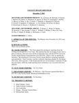 2015 December 1, Faculty Senate Minutes