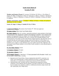 2016 November 8, Faculty Senate Minutes
