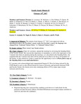 2017 February 14, Faculty Senate Minutes