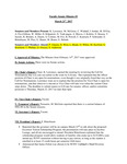 2017 March 21, Faculty Senate Minutes