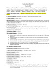 2018 May 1, Faculty Senate Minutes