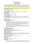 2018 December 4, Faculty Senate Minutes