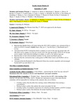 2019 September 3, Faculty Senate Minutes