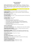 2019 November 19, Faculty Senate Minutes