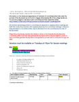 2020 February 11, Faculty Senate Minutes by State University of New York at Cortland