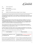 2020 February 25, Faculty Senate Minutes by State University of New York at Cortland
