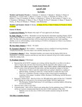2020 April 28, Faculty Senate Minutes by State University of New York at Cortland