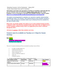 2020 May 5, Faculty Senate Minutes by State University of New York at Cortland