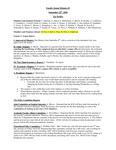 2020 September 22, Faculty Senate Minutes by State University of New York at Cortland